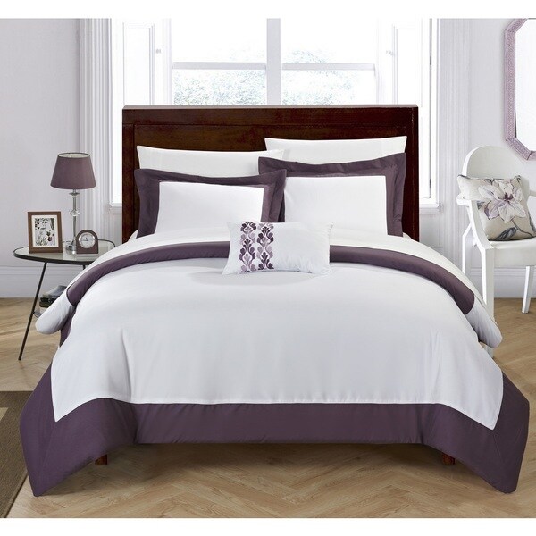 Chic Home 8-Piece Uma Bed In A Bag Duvet Set