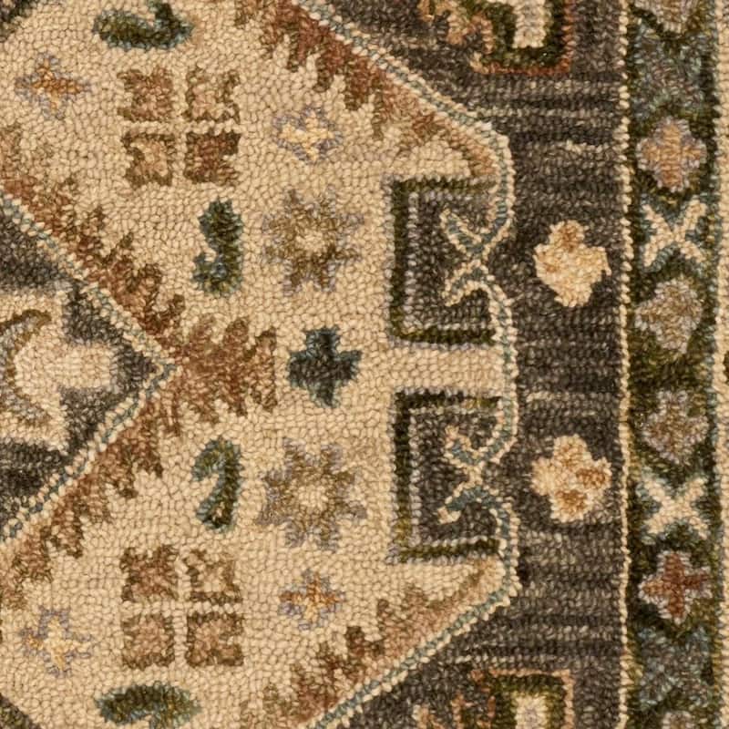 Alexander Home Madeline Wool Hand-hooked Geometric Rug