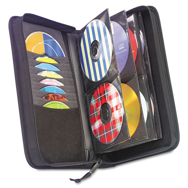 Case Logic CD/DVD Wallet Holds 72 Disks Black