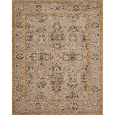 Elizabeth Taupe Floral Rug