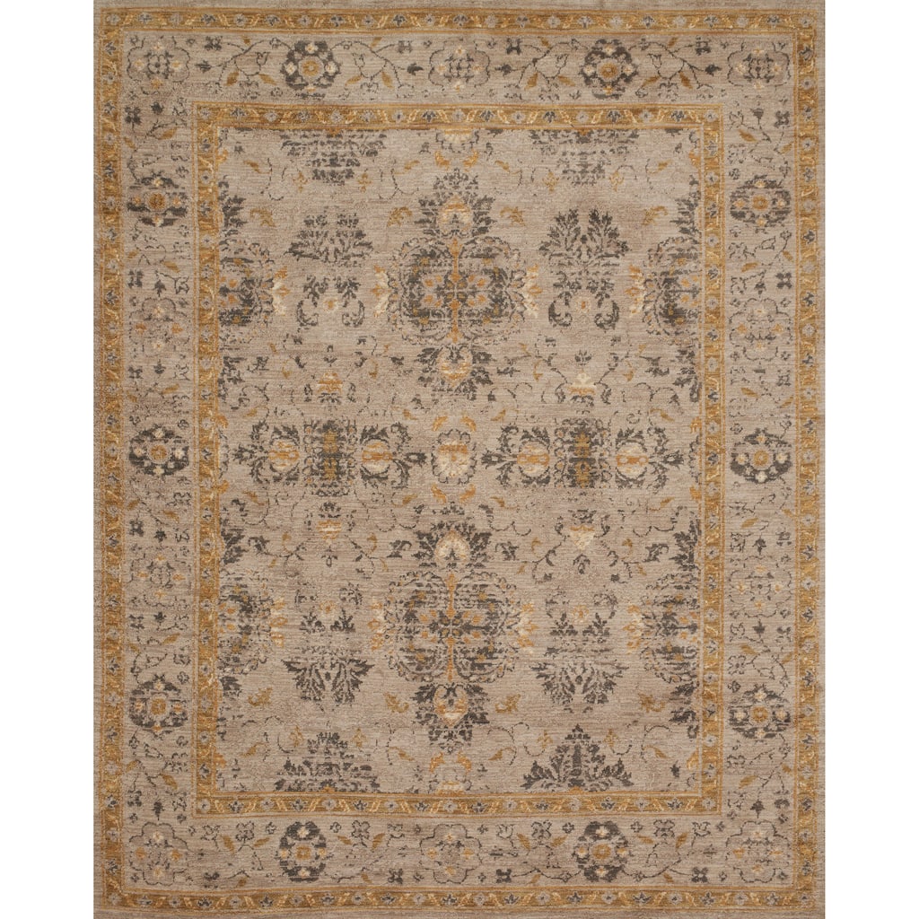 Elizabeth Taupe Floral Rug