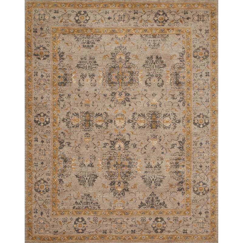 Elizabeth Taupe Floral Rug