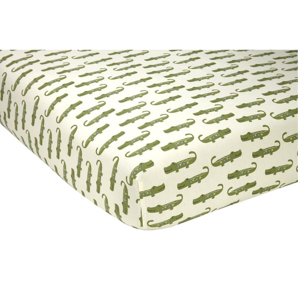 alligator crib bedding