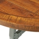 Carbon Loft Magie Amber and Graphite Round Dining Table - Thumbnail 1