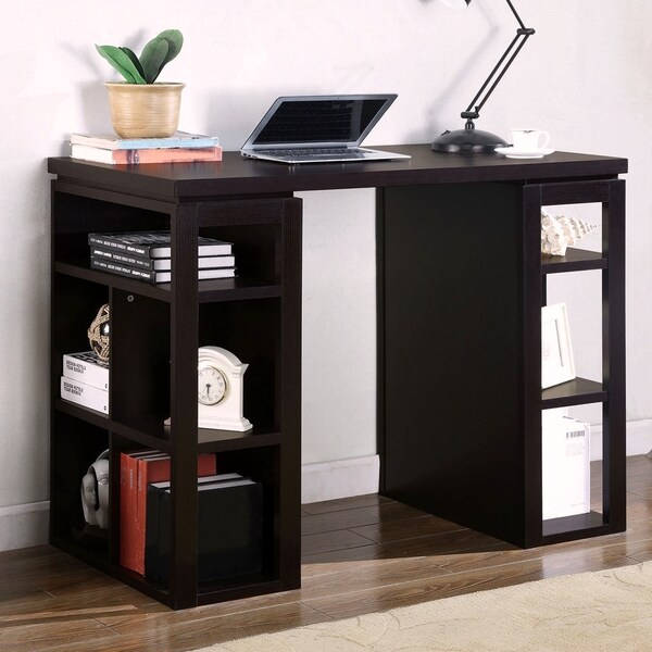 Shop Modern Design 36inch Counter Height Work Station Bookcase Writing