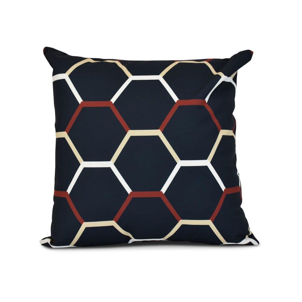 Cool Shades Geometric Print Outdoor Pillow