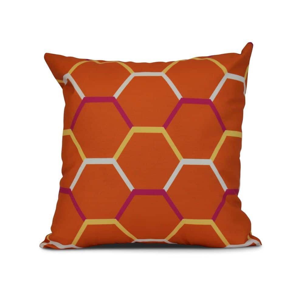 Cool Shades Geometric Print Outdoor Pillow