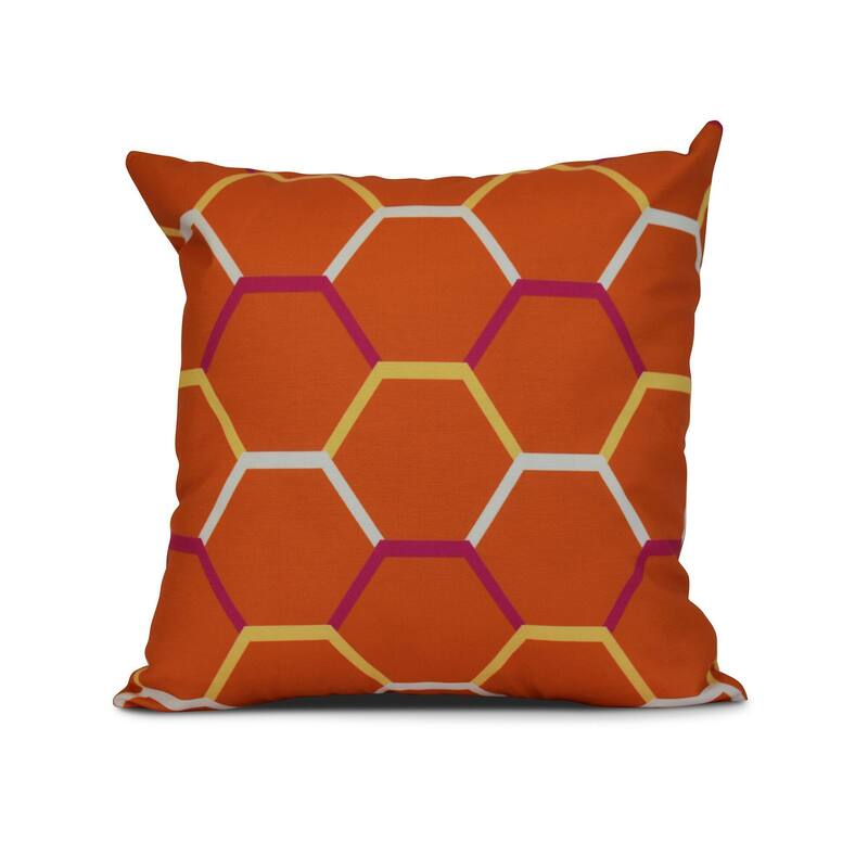 Cool Shades Geometric Print Outdoor Pillow