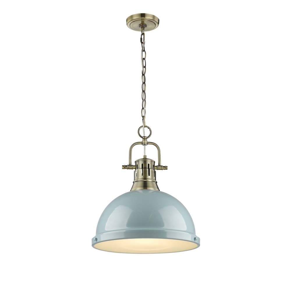 1-light Oxidized Brass Pendant - Bed Bath & Beyond - 28546279