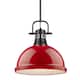 Option black with red shade