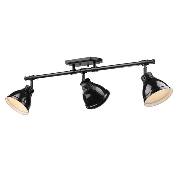 Golden Lighting Duncan 3 Light Semi Flush Aged Br Golden Lighting Duncan 3 Light Semi Flush Aged Br