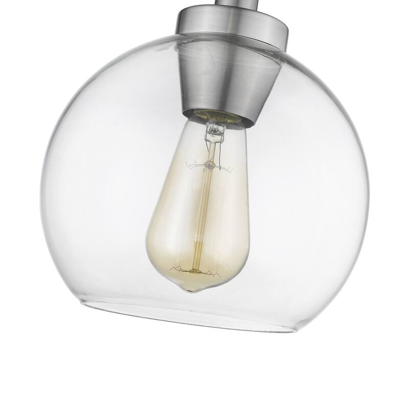 Carbon Loft Barton 1-light Flush Mount with Glass