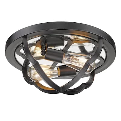 Copper Grove Masis 2-light Flush-mount Light Fixture