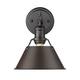 Option Matte Black with Rubbed Bronze