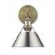 Option Aged Brass with Pewter