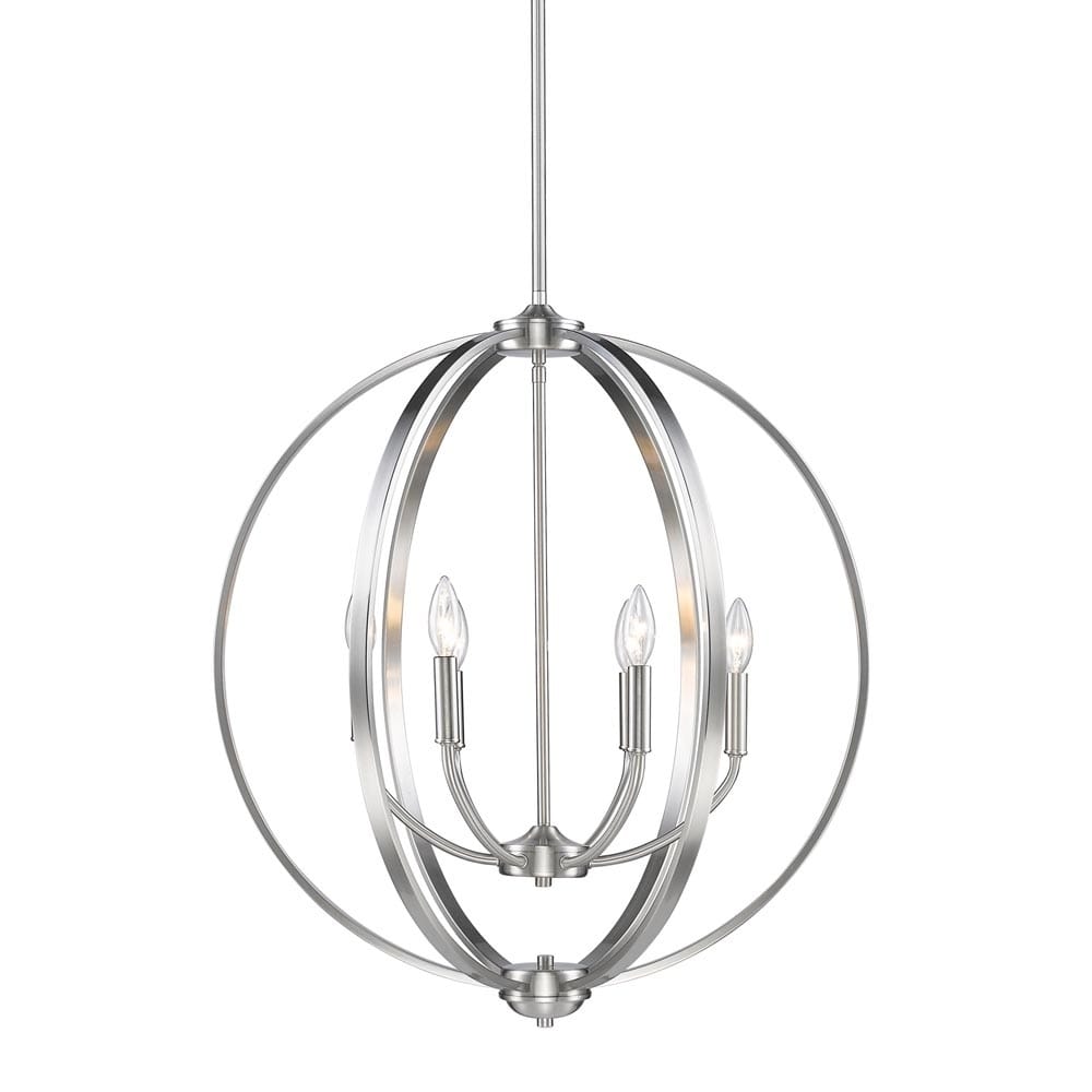 Copper Grove Adrian Pewter 6-light Chandelier