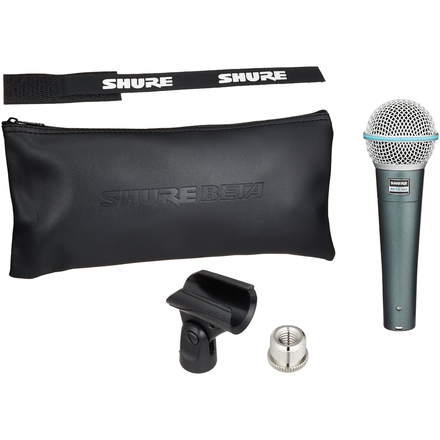 Shure BETA 58A Supercardioid Dynamic Microphone with High Output Element