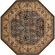preview thumbnail 34 of 73, Nourison Persian Arts Area Rug Black - 5'3" Octagon - Runner/Rectangle