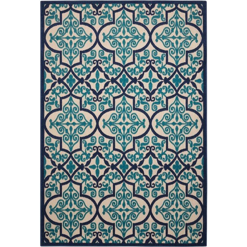 Nourison Aloha Indoor/Outdoor Geometric Area Rug