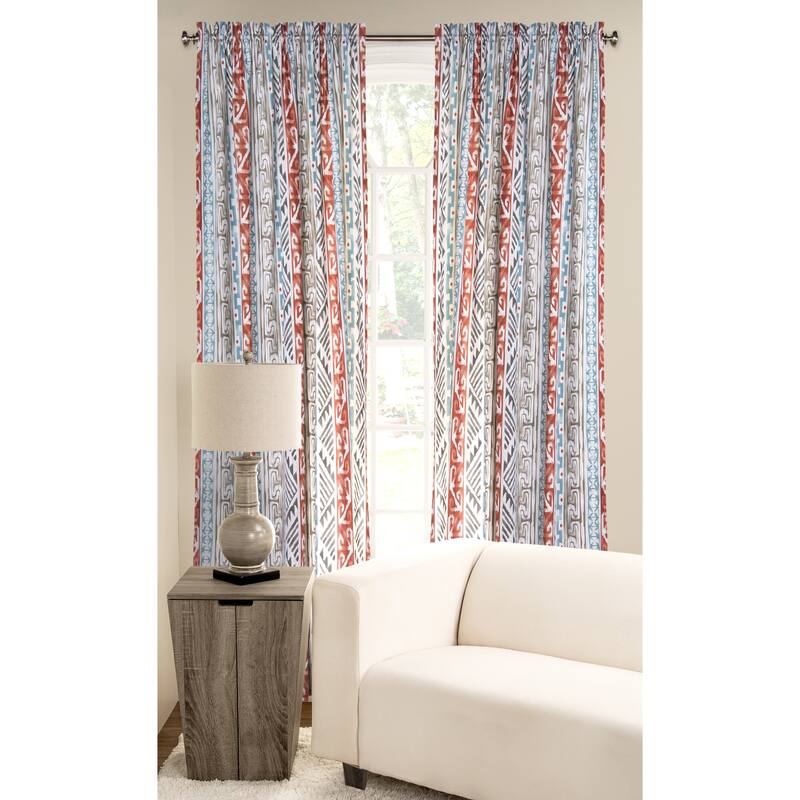 Southwestern Window Curtain Panel