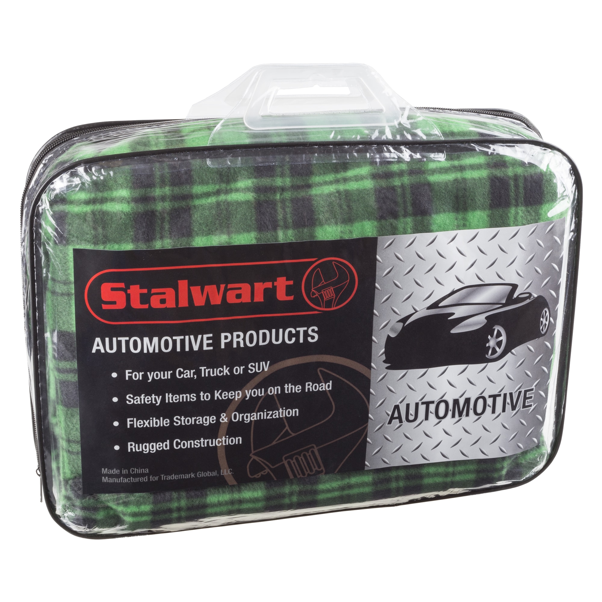 Heated Blanket - 12-Volt Electric Blanket for Car, Truck, SUV, or RV -  Portable Winter Car Accessories by Stalwart (GreenPlaid) - On Sale - Bed  Bath & Beyond - 14080514