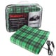 preview thumbnail 1 of 2, Heated Blanket - 12-Volt Electric Blanket for Car, Truck, SUV, or RV - Portable Winter Car Accessories by Stalwart (GreenPlaid)