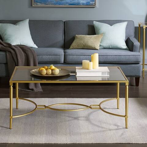 Madison Park Signature Turner Coffee Table 2-Color Option - 45"w x 28"d x 18.25"h