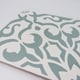 preview thumbnail 5 of 9, Handmade Atlas in Green and White Tile, Pack of 12 (Morocco)