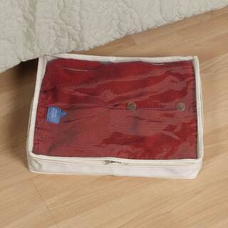 2-pk. Natural Lightweight Canvas Sweater Storage Bag - 8'' x 9'' x 7''