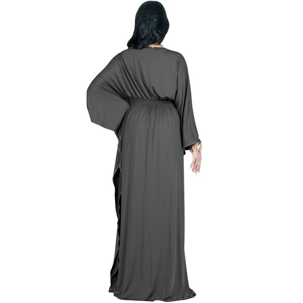 formal long dress for chubby