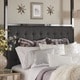 preview thumbnail 5 of 6, Solivita Queen-size Black Nickel Frame Canopy Bed by INSPIRE Q Bold Grey
