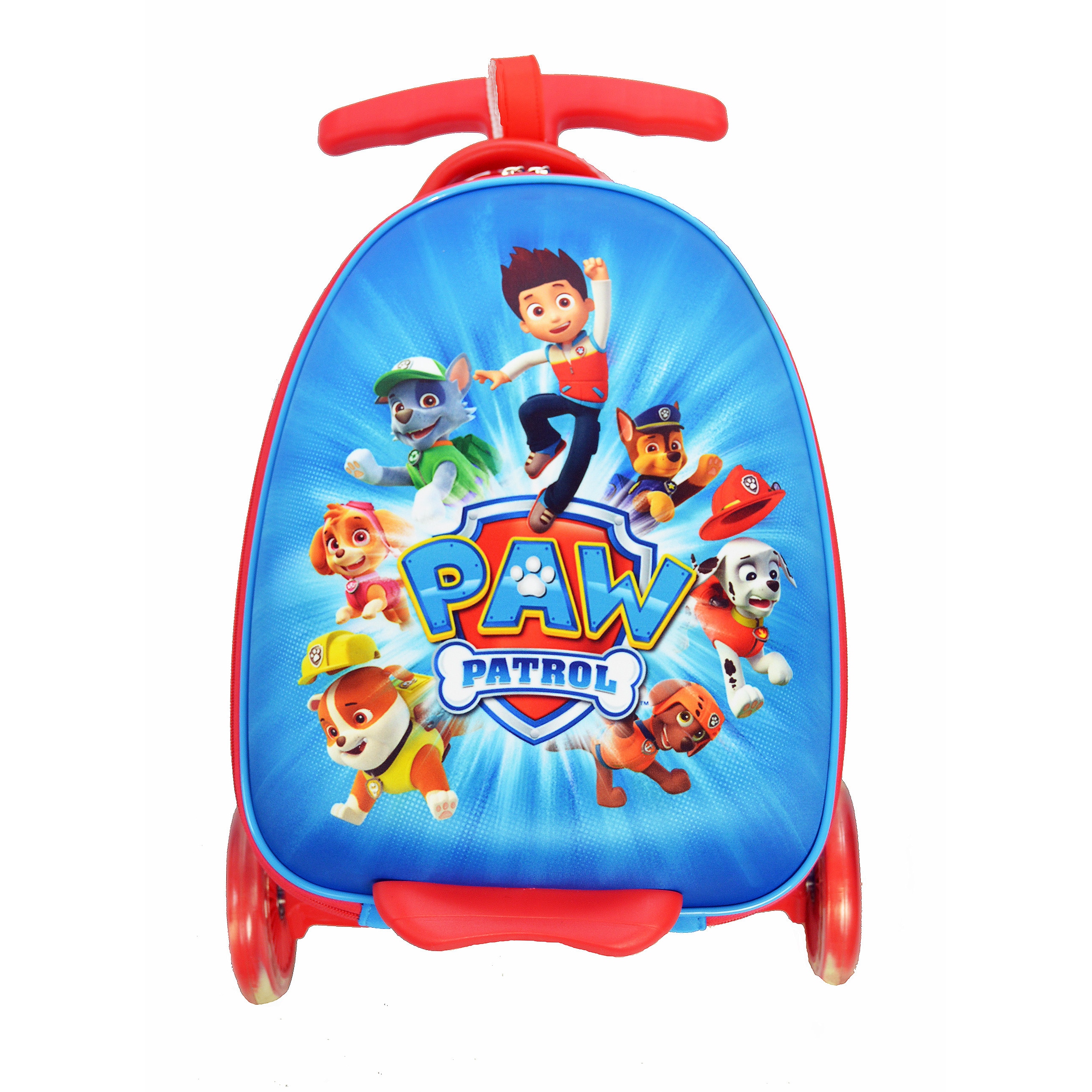 paw patrol scooter suitcase