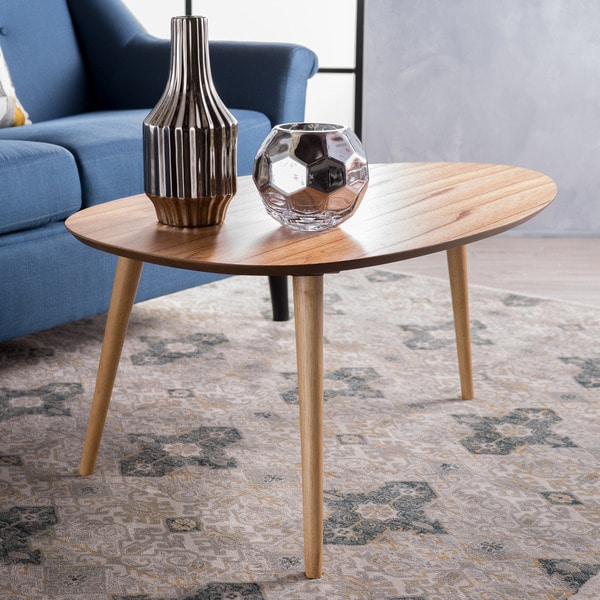 Shop Elam Mid Century Wood Coffee Table By Christopher