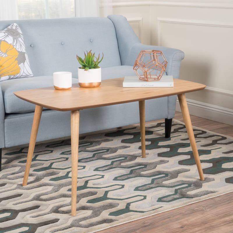 Christopher Knight Home Jazzman Mid-century Wood High Rectangle Coffee Table