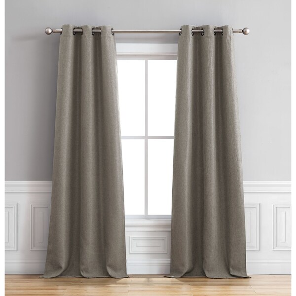 Shop Bella Luna Henley Room Darkening 84 Inch Grommet Curtain