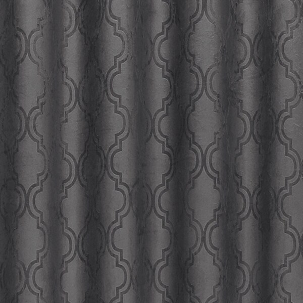 Home Bella Luna Lattice Room Darkening Grommet Extra Wide 54 X 84