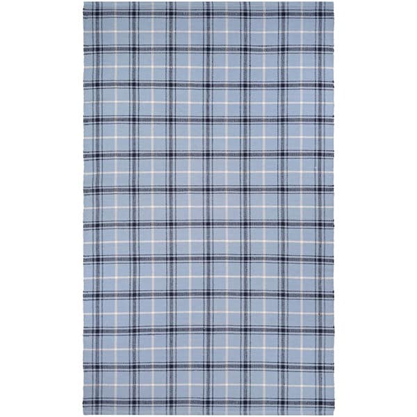 slide 1 of 4, Maine Stay Plaid Blue Area Rug