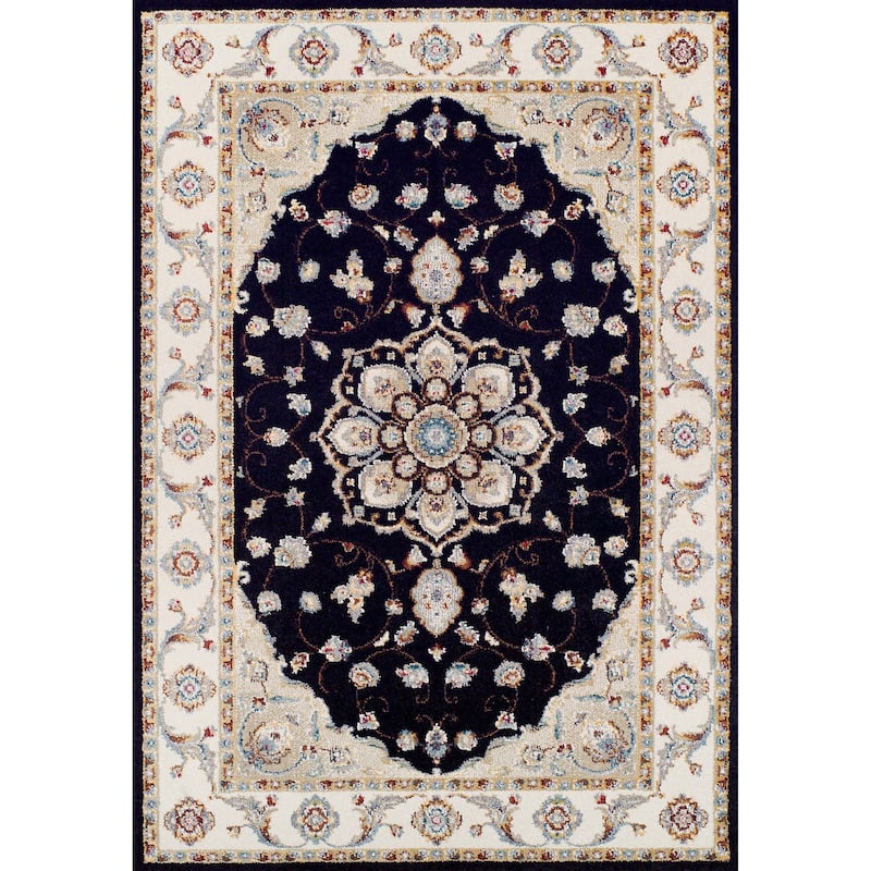 Couristan Vintage Floral Malayer Area Rug