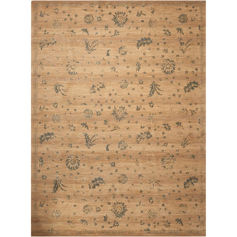 Nourison Silk Elements Area Rug - 12' x 15' - Beige - Runner/Rectangle