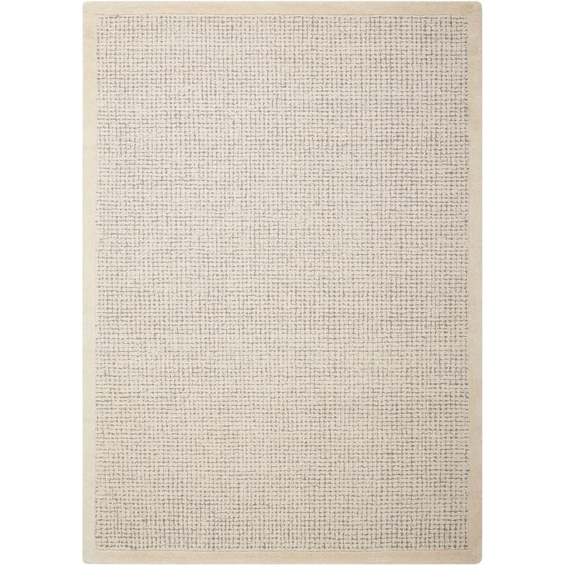 River Brook KI809 Area Rug - 3' 9" x 5' 9" - Ivory/Grey - Rectangle