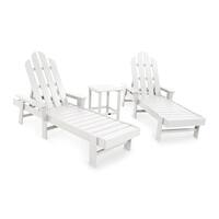 POLYWOOD® Long Island 3-Piece Outdoor Chaise Lounge Set