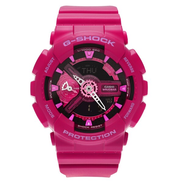 pink g shock women's watch