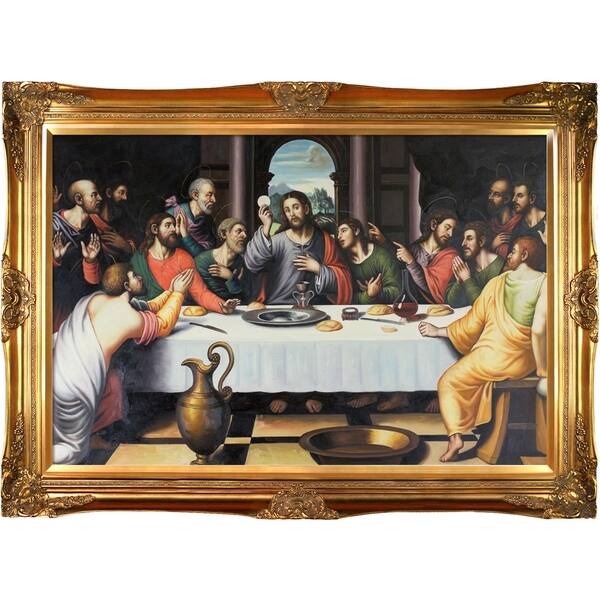 La Pastiche Juan de Juanes 'The Last Supper' Hand Painted Oil ...