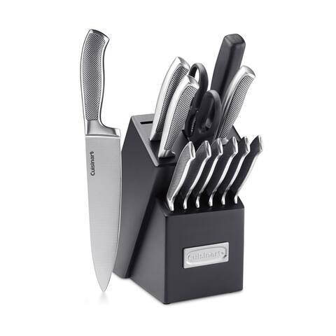 Cuisinart Graphix Collection 13-Piece Stainless Steel Cutlery Block Set