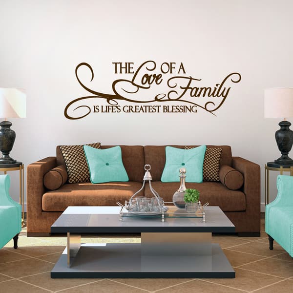 Shop Life S Greatest Blessing Wall Decal On Sale Overstock 20753700