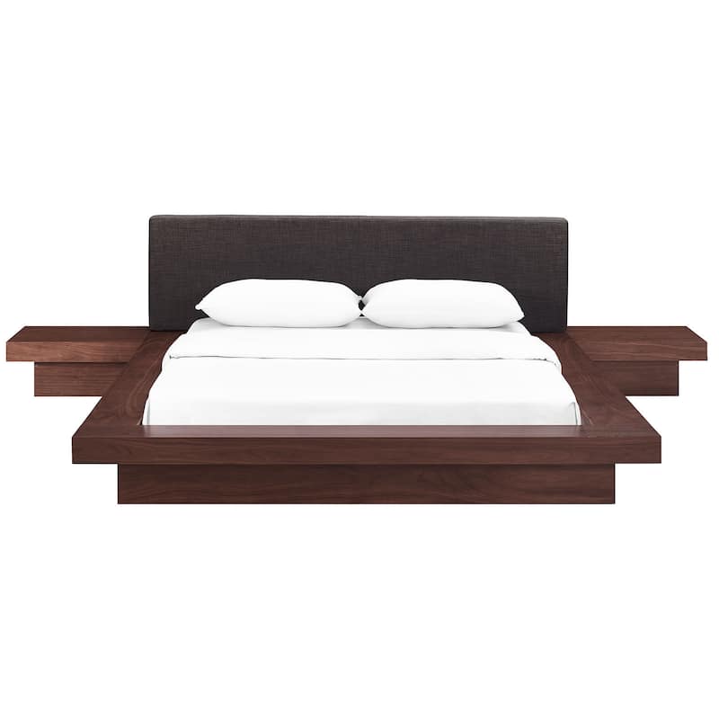 Freja 3 Piece Queen Fabric Bedroom Set