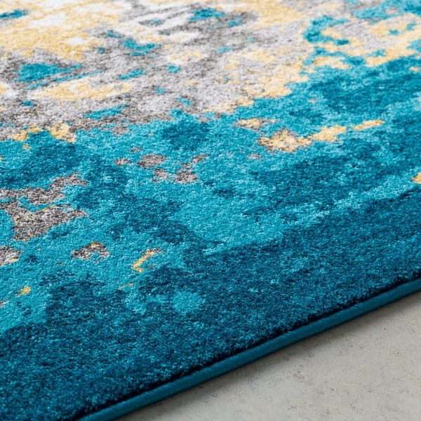 Avery Abstract Watercolor Area Rug On Sale Overstock 14101573