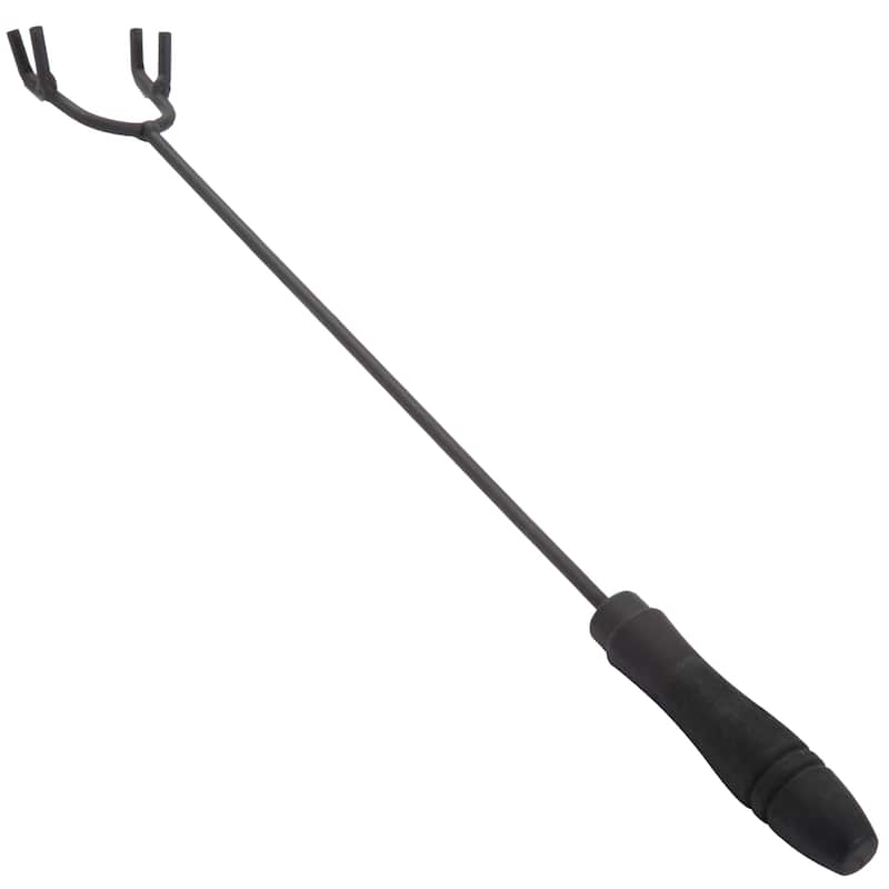 Pure Garden Bronze 32-inch Square Fire Pit with Marble Tile Edge - 32 x 32 x 18