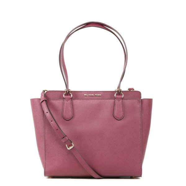 michael kors plum tote