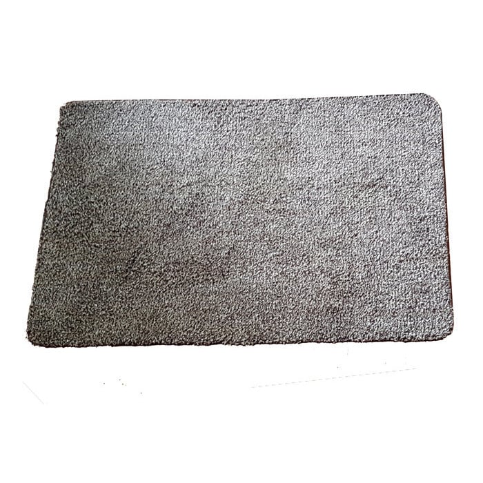 Muddy Mat Highly Absorbent Microfiber Door Mat and Pet Rug Grey 28